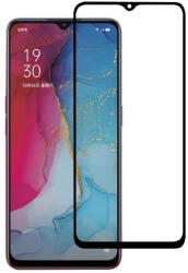  3D Edzett üveg OPPO Reno 3 fekete