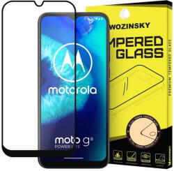  3D edzett üveg Motorola Moto G8 Power Lite fekete