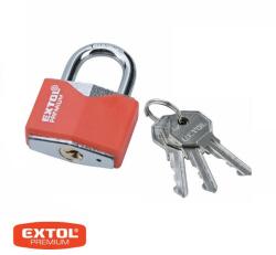 Extol Premium 8857464 biztonsági lakat (vas-acél), 40 mm, 3 db kulcs (8857464)
