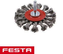 FESTA 22023 körkefe, csapos - 75 mm sodrott acél (22023)