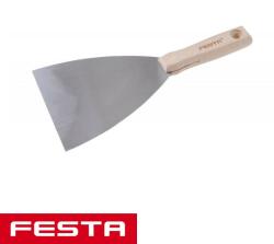 FESTA 32168 acél spakli fanyéllel - 140 mm (32168)