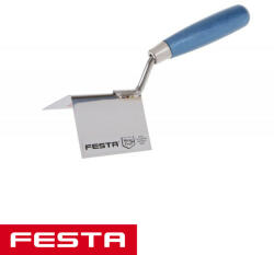 FESTA 31271 sarokkanál, külső 80x60x60 mm (inox) (31271)