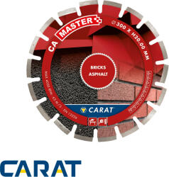 Carat ASPHALT CA MASTER profi gyémánttárcsa Ø400x20 mm (aszfalt, tégla) (szegmentált) (CAM4002000)