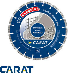 Carat CONCRETE CS CLASSIC profi gyémánttárcsa betonhoz, Ø400x20 mm (szegmentált) (CSC4002000)