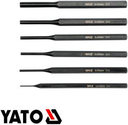 TOYA YT-47121 csapszegkiütő készlet CrV, 6 részes - 150mm (YT-47121)