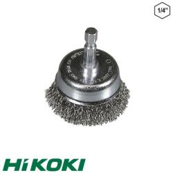 HiKOKI (Hitachi) Proline 751322 fazékkefe, Ø 50 mm (acél huzal) (1/4"-os hatlapú befogás) (751322)