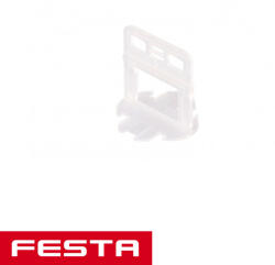FESTA 37186 ékes lapszintező talp, 2 mm - 100 db (37186)