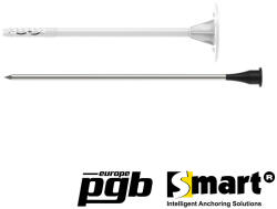 PGB ISO Smart 10x70 szigetelésrögzítő dübel acél szeggel