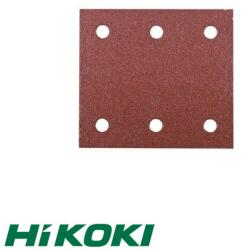 HIKOKI Proline 753042 tépőzáras csiszolópapír (fa-fém) (rezgőcsiszolóhoz), 114x104 mm, P60, 10 darabos (753042)