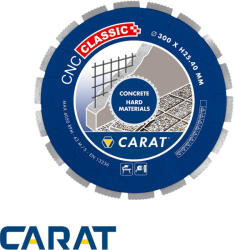 Carat CONCRETE CNC CLASSIC profi gyémánttárcsa betonhoz, Ø300x30 mm (szegmentált) (CNCC300500)