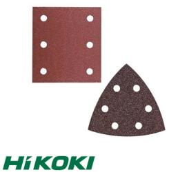 HiKOKI (Hitachi) Proline 753450 tépőzáras csiszolópapír (fa-fém) (delta- és rezgőcsiszolóhoz, 94x94 + 114x104 mm), P60/80/120, 45 darabos (753450)