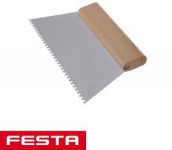 FESTA 31655 spatulya, fogazott 4x4 mm - 250 mm (31655)