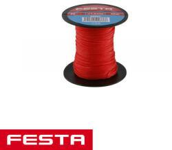 FESTA 38907 kőműves zsinór, piros 1, 0 mm - 50 m (38907)