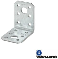 Vormann 070925000 derékszögű szöglemez, 90x90x65 mm (2, 5 mm vtg, horganyzott) (070925000)