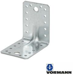 Vormann 070932000 derékszögű szöglemez, erősített, 90x90x65 mm (2, 5 mm vtg, horganyzott) (070932000)