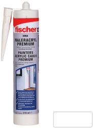 fischer DMA W prémium festhető akril tömítőanyag (fehér) 310 ml (512186)