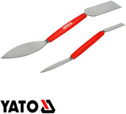 Yato YT-52780 kétoldalas spatula készlet, 2 részes, rozsdamentes acél (YT-52780)