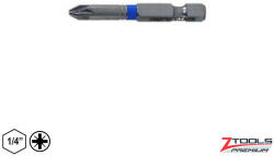  Z-TOOLS PREMIUM 040303-0423 bit behajtó, PZ1x50 mm (1/4") (040303-0423)