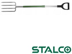 Stalco S-74007 prémium ásóvilla (D-fogantyú, acél nyél) (S-74007)