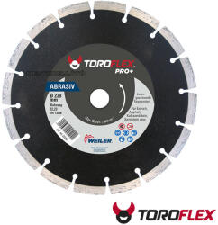 WEILER TOROFLEX ABRASIV gyémánttárcsa 125x22, 2 mm (szegmentált) (010301-0160)