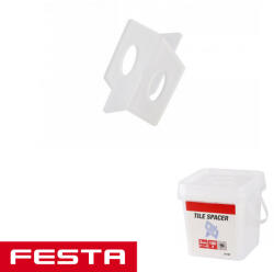 FESTA 37197 multifunkciós fugakereszt 2 mm - vödörben 100 db (37197)