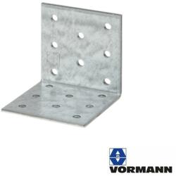 Vormann 070944000 derékszögű szöglemez, 100x100x80 mm (2, 5 mm vtg, horganyzott) (070944000)
