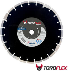 WEILER TOROFLEX ASPHALT gyémánttárcsa 350x25, 4 mm (010301-0048)