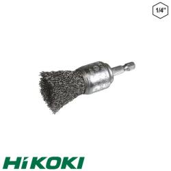 HiKOKI (Hitachi) Proline 751324 ecsetkefe, Ø 25 mm (acél huzal) (1/4"-os hatlapú befogás) (751324)