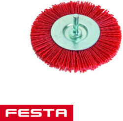 FESTA 21937 körkefe, csapos - 100 mm nylon (21937)