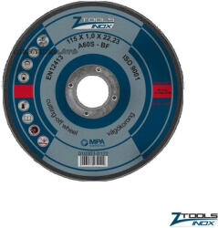 Z-TOOLS INOX inox vágókorong 125x1, 0 x22, 2 mm (010103-0123)