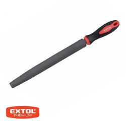 Extol Premium 8803752 félkör faráspoly, 250/370mm, közepesen durva (gumírozott műanyag nyéllel) (8803752)