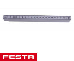 FESTA 13220 összecsukható műanyag mérce - 2 m (13220)