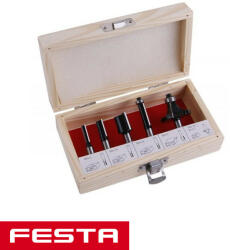 FESTA 21450 felsőmaró készlet, 5 részes (21450)
