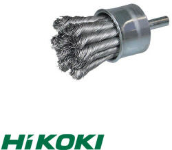 HIKOKI Proline 751342 ecsetkefe, Ø 30 mm (acél huzal) (hengeres befogás) (751342)