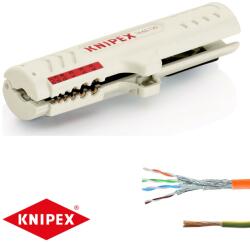 KNIPEX 16 65 125 csupaszító szerszám adat- és vezérlő kábelekhez (125 mm) (16 65 125)