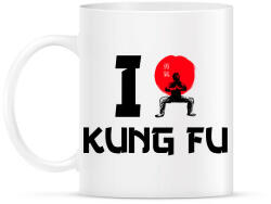 printfashion I love Kung Fu - Bögre - Fehér (9449247)