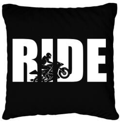 printfashion Ride motoros póló - Párnahuzat, Díszpárnahuzat - Fekete (9394201)
