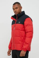 Quiksilver rövid kabát férfi, piros, téli - piros M