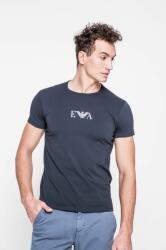 Emporio Armani Underwear t-shirt férfi, nyomott mintás - kék S