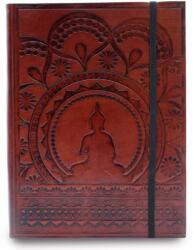 JanZashop Bőr kötésű notesz Tibeti Mandala (JAN202154)