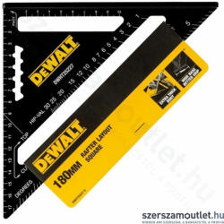 DEWALT Ácsderékszög 180mm (DWHT25227-0) (DWHT25227-0)