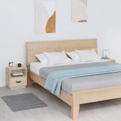 vidaXL Noptiere, 2 buc. , 40x34x45 cm, lemn masiv de pin (818296)