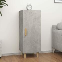 vidaXL Servantă, gri beton, 34, 5x34x90 cm, lemn compozit (812325) Comoda