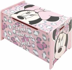 Arditex ladita din lemn pentru depozitare jucarii Minnie Mouse (WD12894)