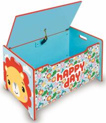 Arditex Ladita din lemn pentru depozitare jucarii Fisher Price, Happy Day (FP10299)