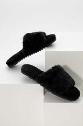Answear Lab papuci de casa culoarea negru B9YY-KLD00H_99X
