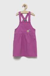 United Colors of Benetton rochie fete culoarea violet, mini, evazati 9BYY-SUG062_44X