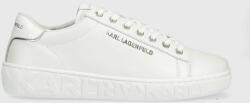 Karl Lagerfeld sneakers din piele Kupsole Iii culoarea alb 9BYY-OBM1B1_00X