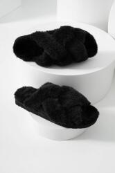 Answear Lab papuci de casa culoarea negru B9YY-KLD007_99X