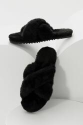 Answear Lab papuci de casa culoarea negru B9YY-KLD00C_99X